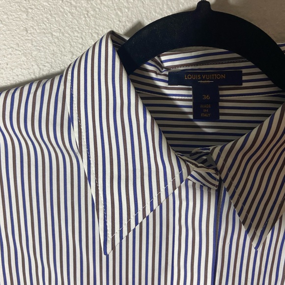 Striped Medium Length Louis Vuitton Dress - Picture 10 of 10